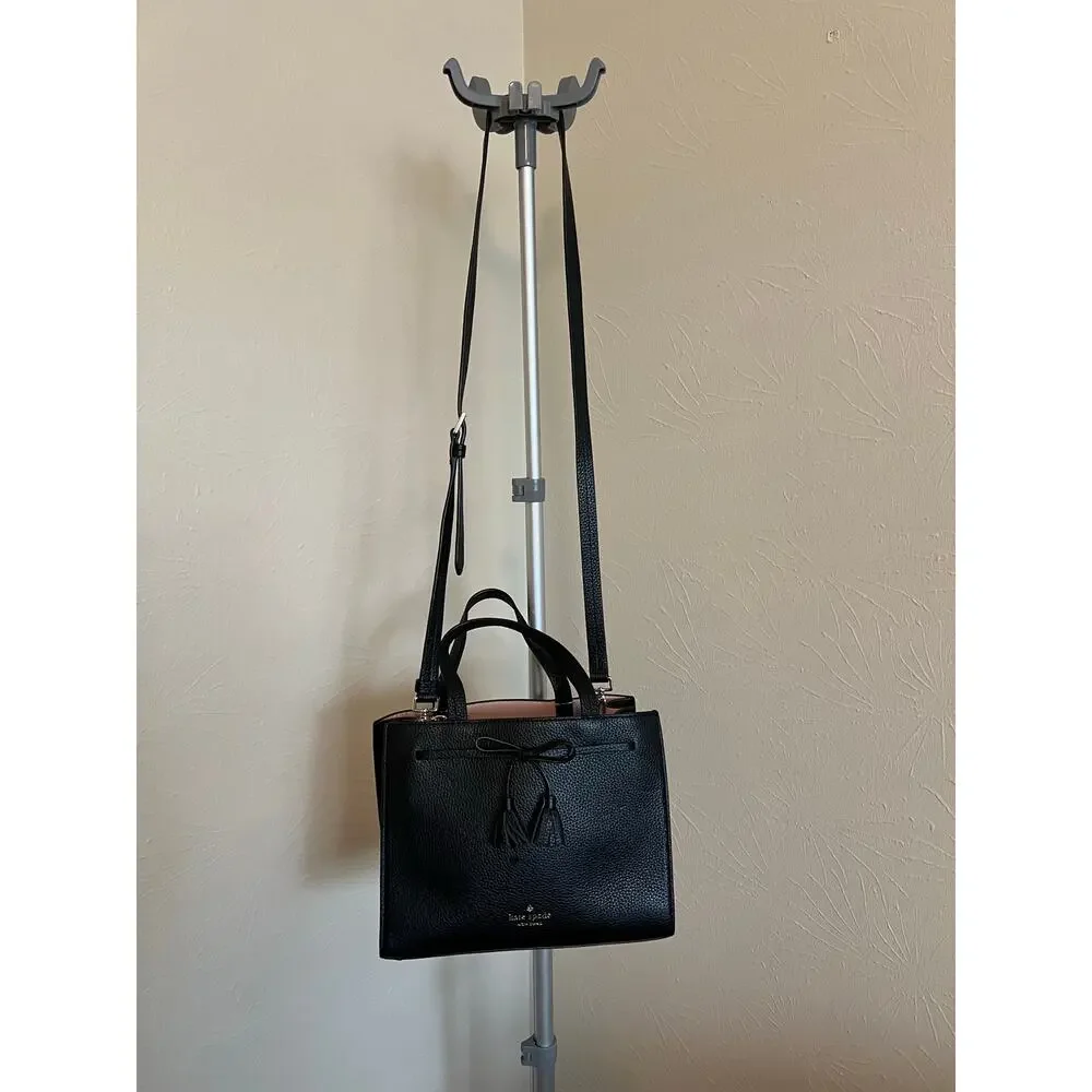 Kate Spade Black Small Tote with Crossbody Strap